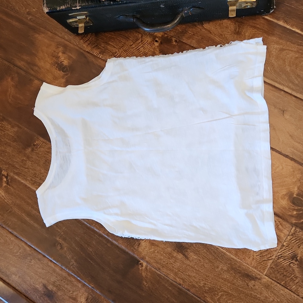 Loft lace front sleeveless tee - Picture 7 of 9